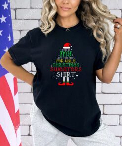 It's Too Hot For Ugly Christmas Shirt Funny Xmas Men Women T-Shirt