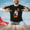 Jack Skellington Nightmare Before Christmas hug candy clockwork Jack Christmas T-shirt