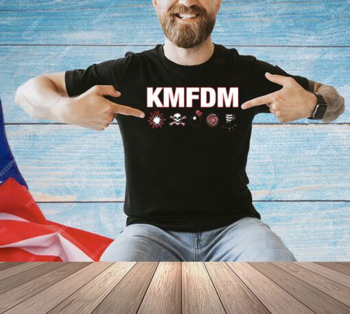 KMFDM symbols T-shirt