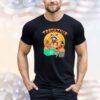 Kaiju raccoon with a dumpter fire trashzilla vintage shirt