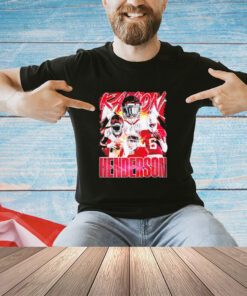 Kavion Henderson Arkansas Razorbacks football vintage T-shirt