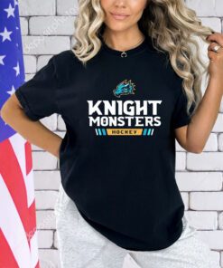 Knight monsters hockey logo shirt