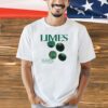 Limes high in vitamin c antioxidants and other nutrients 2023 T-shirt