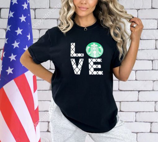 Love Starbuck logo shirt