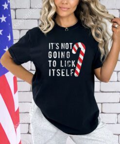 Mens Its Not Going to Lick Itself T Shirt Funny Offensive Sarcastic Christmas SHIRT