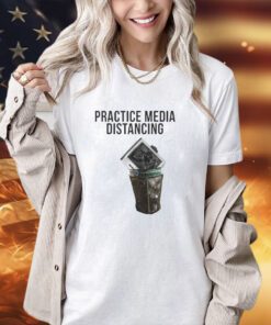 Men’s practice media distancing T-shirt