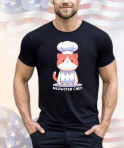 Meowster chef shirt