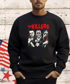 Michael Myers Jason Voorhees and Ghostface The Killers Halloween T-shirt