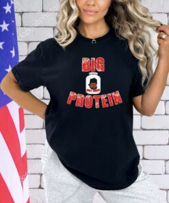 Mikey Banker wrestling big protein T-shirt
