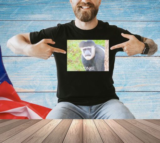 Monke classic photo T-shirt