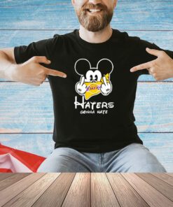 NBA Los Angeles Lakers Mickey Mouse Disney haters gonna hate T-shirt