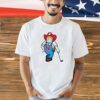 Nebraska Huskers Herbie Husker golf mascot T-shirt