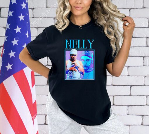 Nelly rapper retro signature T-shirt