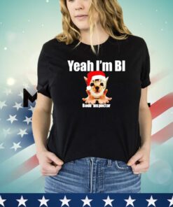 Nice Cat Yeah I’m bi boob inspector Christmas shirt