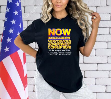 Now thats what I call very obvious government shirt