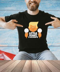 Official Little Donny 2 Scoops Shirt