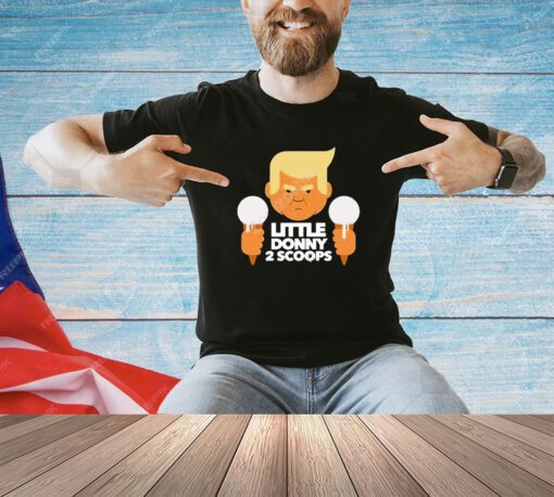 Official Little Donny 2 Scoops Shirt