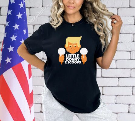 Official Little Donny 2 Scoops Shirt