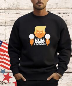 Official Little Donny 2 Scoops Shirt