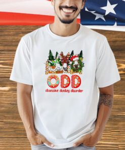 Official ODD obsessive donkey disorder T-shirt