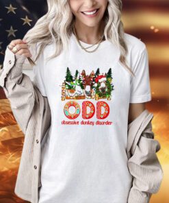 Official ODD obsessive donkey disorder T-shirt