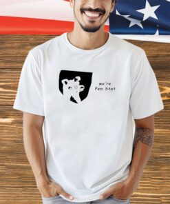 Official We’re pen stat shirt