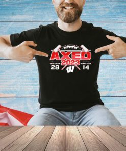 Official Wisconsin Badgers vs. Minnesota Golden Gophers 2023 Paul Bunyan’s Axe Score shirt