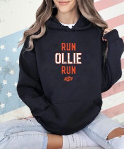 Oklahoma State Cowboys football run ollie run T-shirt