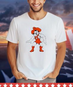 Oklahoma State Cowboys football wrestling Pete mascot shirt