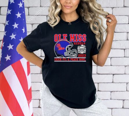 Ole Miss Rebels Football Chick-Fil-A Peach Bowl 2023 T-shirt