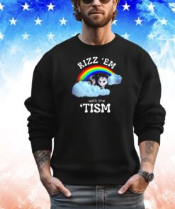 Opossum rizz ’em with the ’tism shirt