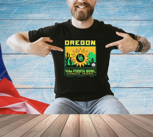 Oregon Ducks 2024 Vrbo Fiesta Bowl shirt