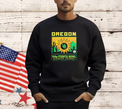 Oregon Ducks 2024 Vrbo Fiesta Bowl shirt