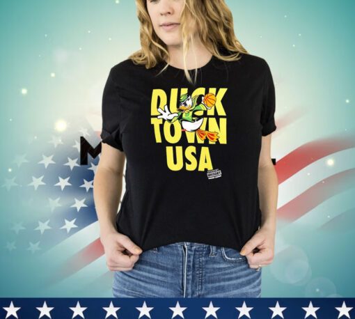 Oregon Ducks football Duck Town USA shirt