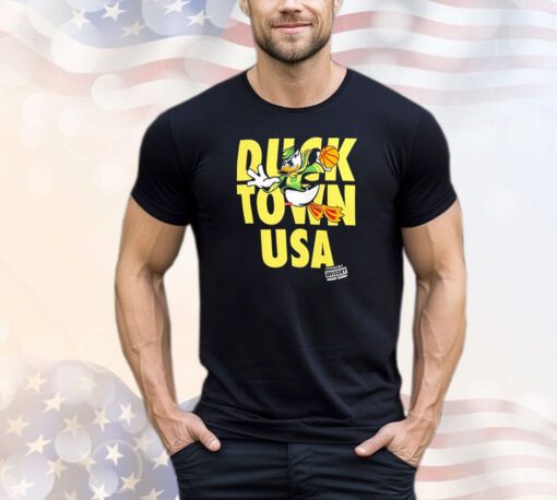 Oregon Ducks football Duck Town USA shirt