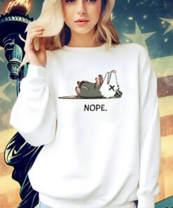 Possum nope cartoon T-shirt