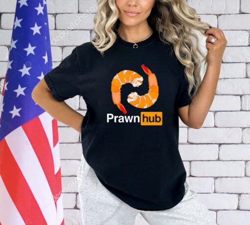 Prawn hub shrimp T-shirt