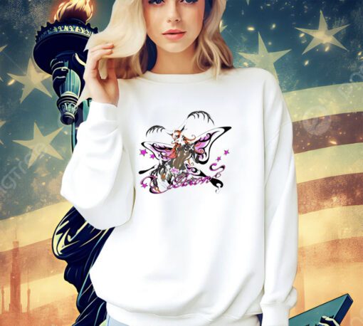 Promo butterfly raglan T-shirt