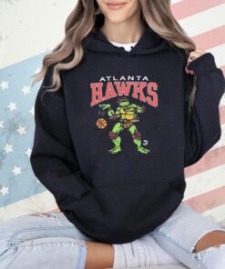 Raphael Teenage Mutant Ninja Turtles Atlanta Hawks vintage T-shirt