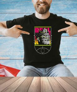Real hoopers know logo T-shirt