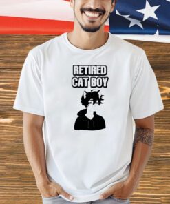 Retired cat boy T-shirt