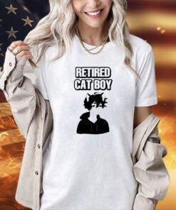 Retired cat boy T-shirt