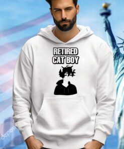 Retired cat boy T-shirt