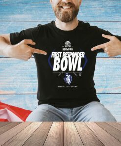 Rice Owls 2023 Servpro F1rst Responder Bowl Gerald J Ford Stadium T-shirt