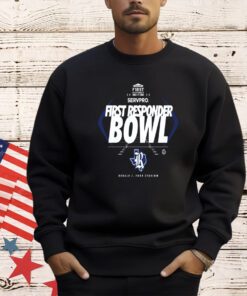 Rice Owls 2023 Servpro F1rst Responder Bowl Gerald J Ford Stadium T-shirt