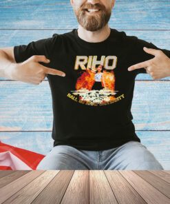 Riho ball so hard university T-shirt