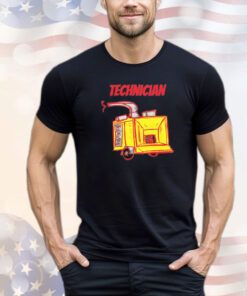 Salty cracker technician shirt