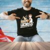Sam Lecholat 2023-2024 basketball baseball cartoon T-shirt