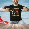 San Francisco 49ers Dad Raised A 49ers Fan Fathers Day Son Family Matching T-shirt