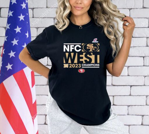 San Francisco 49ers NFC West Division Champions 2023 shirt